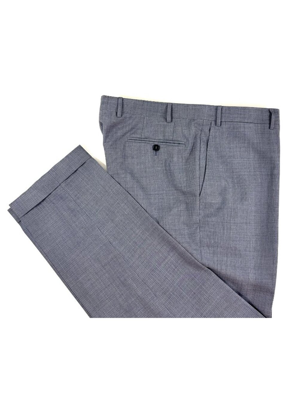 Canali 1934 Mens Wool Dress Pants Flat Front Cuffed Suit Trouser Sz 56 US 40x31